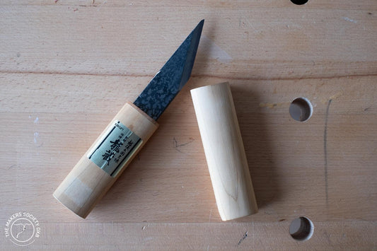 Kakuri Carving Knife 24mm with Protective Cap open sold by The Makers Society Dubai