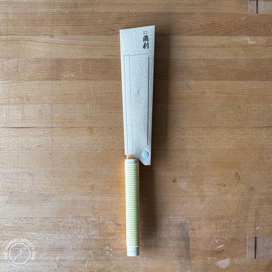 Kakuri Dozuki Saw 150mm top view in orignal package sold by The Makers Society Dubai