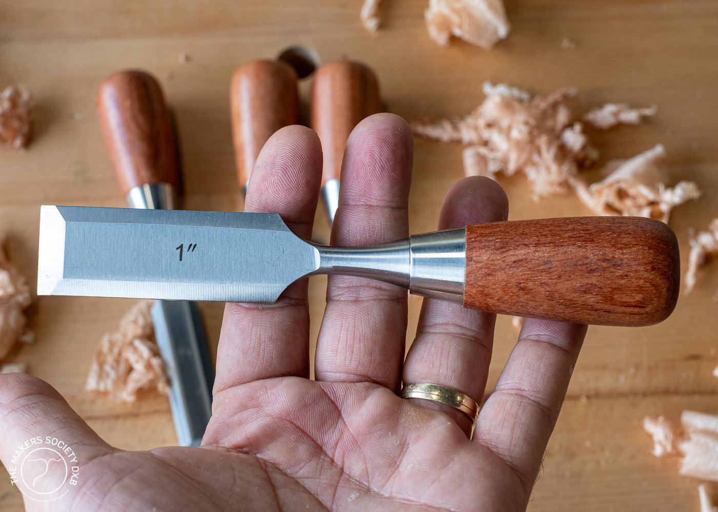 Luban Butt Chisel Set – 4 Pieces - The Makers Society Shop