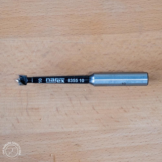 Narex Forstner Bit – 10mm top view sold by The Makers Society Dubai