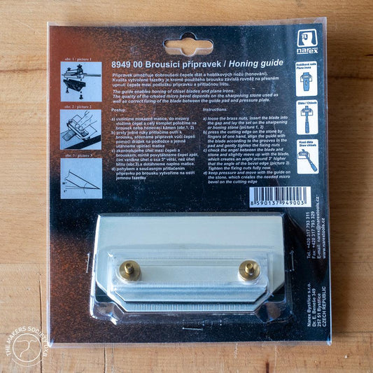 Narex honing guide 117x66x57mm in the original box sold by The Makers Society Dubai