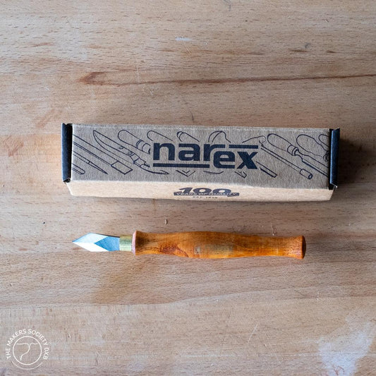 Narex double edge marking knife and its original box