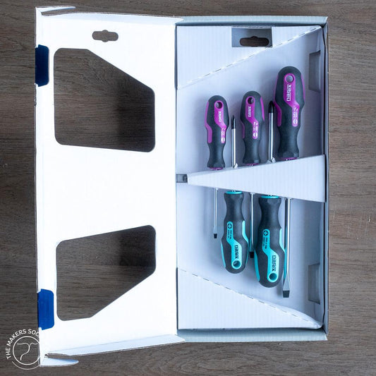 Narex S Line Profi Screwdriver Set – 5 Pieces in the original box sold by The Makers Society Dubai