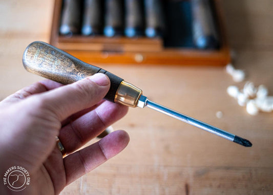 Narex screwdriver wood line series close up