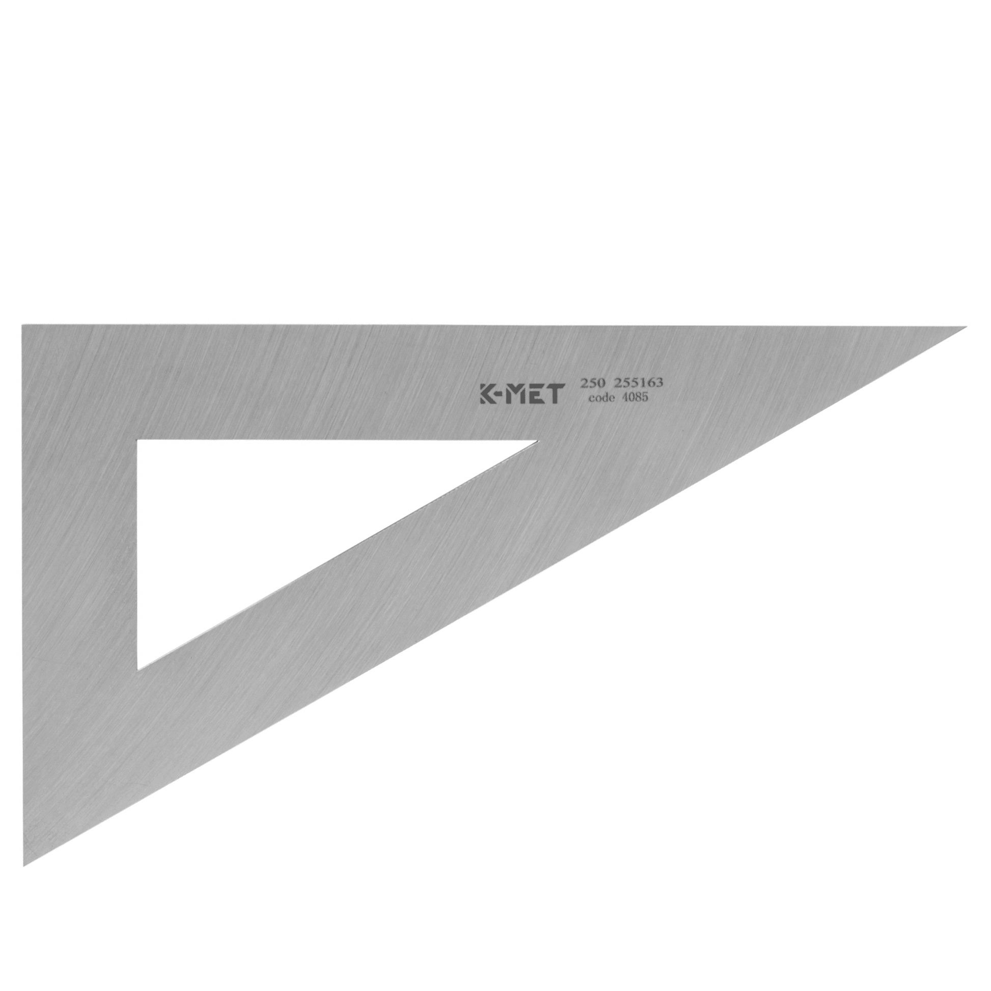 K-MET Precision Triangle 250mm, 30°/60°/90°, sold y The Maker Society Dubai
